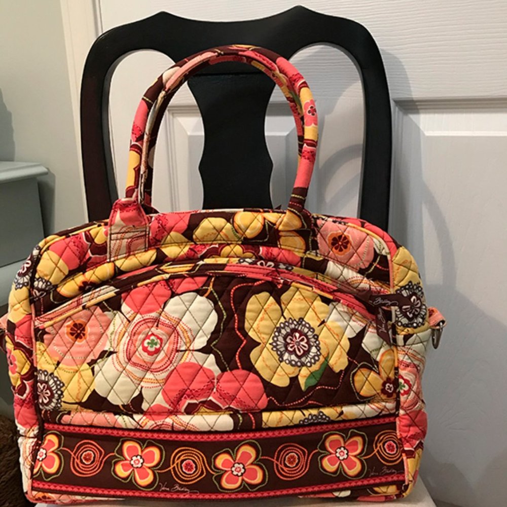 Vera Bradley Laptop Messenger Bag BNWOT
